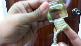 HOW TO USE AND INSTALL CAR DIFFUSER meel leens vlog [upl. by Adim112]