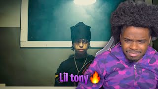 Bruh Tuff🔥 Lil Tony Official Agony reaction [upl. by Annasor]