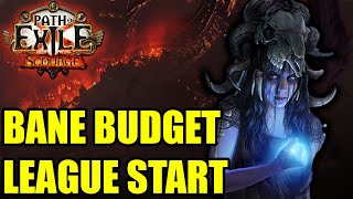 Bane Occultist Budget League Start  Path of Exile 316 Scourge [upl. by Alis]