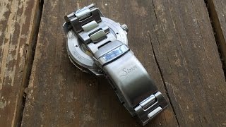 The Sinn 104 St Sa I quotHLinkquot Bracelet The Full Nick Shabazz Review [upl. by Sirtemed]