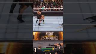 Jackknife Powerbomb wwe wrestling wwe2k24 kevinnash batista gunther wweraw wwesmackdown [upl. by Eolhc]