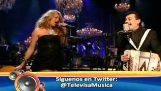 Televisa Música  Golpes En El Corazón  Los Tigres del Norte amp Paulina Rubio [upl. by Ehcram]