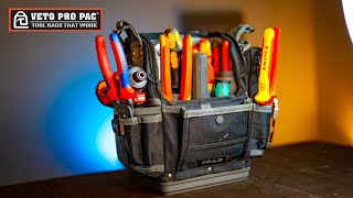 The Perfect Electricians Tool Bag  The Veto Pro Pac TPLC [upl. by Rici]