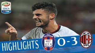 Crotone  Milan  03  Highlights  Giornata 1  Serie A TIM 201718 [upl. by Carpenter]