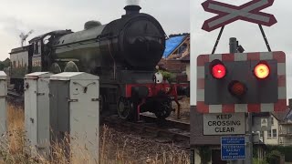 Sheringham Sweetbriar Lane Level Crossing Norfolk [upl. by Saimon]