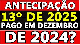 INSS CONFIRMA PAGAMENTO do 13º SALÁRIO para os APOSENTADOS  REAJUSTE por LEI nas APOSENTADORIAS [upl. by Creedon457]