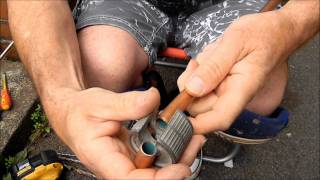 How to fit an outside tap part 1 of 3wmv [upl. by Nairdad]