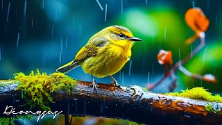 Birdsong Piano Relax 10  Serene Piano Music and Canary Singing [upl. by Atinomar]