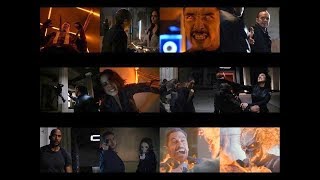 Gran PeleaGhost Rider elimina a Eli Morrow  Quake Coulson May AIDA  AGENTES DE SHIELD 4X08 [upl. by Armando]