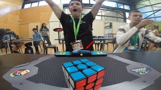 Rubiks Cube World Record 473 Feliks Zemdegs Slow Motion [upl. by Atived]