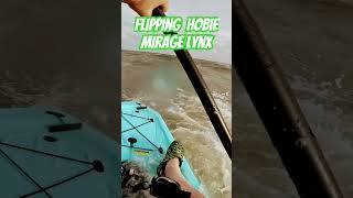 Kayak Flipping in Rough Surf shorts fail [upl. by Noteloc]