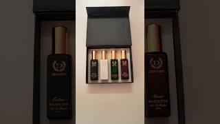 Unboxing Denver Hamilton Perfume gift pack  eau de perfum shorts shortsvideo shortsfeed fashion [upl. by Kraul314]