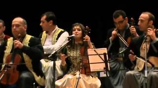 IMENE SAHIR AVEC L ENSEMBLE NATIONAL DE MUSIQUE ANDALOUSE A TLEMCEN [upl. by Ahtiek662]