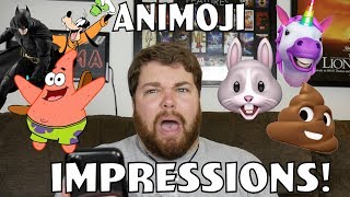 You Choose Animoji Impressions [upl. by Hteb]