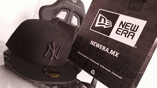 GORRA NEW ERA 59FIFTY MLB NEW YORK YANKEES BLACK\BLACK [upl. by Laicram734]