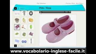 Vocabolario Inglese Facile i Colori httpwwwfacileanglaiscom [upl. by Rochelle]