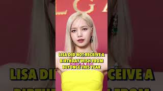 Blackpink Lisa Blacklisted By Beyoncé shorts pinkvenomchallenge [upl. by Blen]