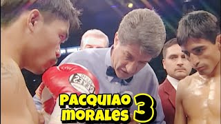 Pacquiao vs Morales 3  KNOCKOUT BOXING Fight Highlights [upl. by Valery518]