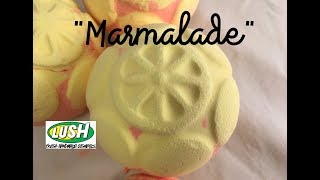 Lush quotMarmaladequot jelly bomb [upl. by Anirahtak]