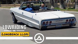 64 Impala Lowrider Ragtop  Lowridin’ with Long Beach Lloyd [upl. by Godding]