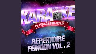 Pleurer Des Rivières — Karaoké Playback Instrumental — Rendu Célèbre Par Viktor Lazlo [upl. by Paluas]