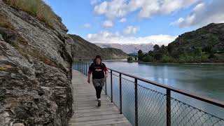 Travel Local Walking the Lake Dunstan bike trail [upl. by Fanechka]