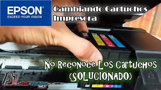 Impresora NO Reconoce Cartuchos EPSON [upl. by Boys]