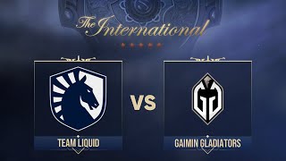 Team Liquid проти Gaimin Gladiators  The International 2024 [upl. by Raynor]