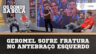 Geromel sofre fratura no antebraço esquerdo [upl. by Bound]