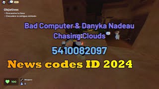 Roblox  New codes  Nuevos códigos IDs EVADE 100 2024 PART 12 February [upl. by Eidnahs]