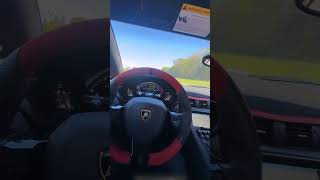 Lamborghini Aventador SVJ Gintani Exhaust POV [upl. by Nessa]