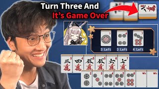 When You Riichi Within SECONDS You Know Were In For A Banger Mahjong Soul [upl. by Lletnom]