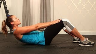 How to Do a Crunch Correctly Ab Exercise Fit How To [upl. by Birch]