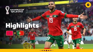 History for the Atlas Lions  Morocco v Portugal  FIFA World Cup Qatar 2022 [upl. by Osrock]