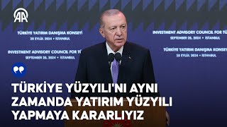 Cumhurbaşkanı Erdoğan Türkiye Yüzyılını aynı zamanda yatırım yüzyılı yapmaya kararlıyız [upl. by Tabina958]