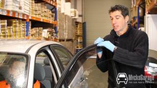 How to Fit Wind Deflectors to Your Ford Focus  From MicksGaragecom [upl. by Opiuuk]