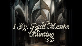 1 HOUR OF REAL FRANCISCAN MONKS CHANTING  Meditate Study Relax or Sleep [upl. by Mientao]