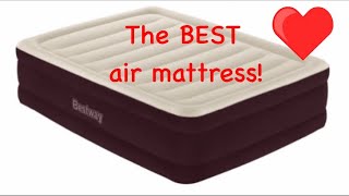 BESTway queen air mattress BEST bang for your buck Review [upl. by Darill377]