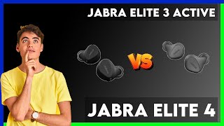 Jabra Elite 3 Active vs Jabra Elite 4 Comparison [upl. by Vastah]