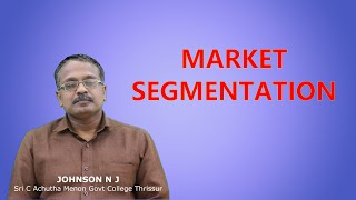 MARKET SEGMENTATION [upl. by Prochoras460]