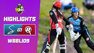 Adelaide Strikers v Melbourne Renegades  WBBL09 [upl. by Acceb]