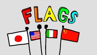 Flags Transforming [upl. by Ateiluj12]