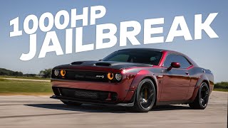 1000HP JAILBREAK Challenger SRT Final Shakedown  UPGRADED by HENNESSEY [upl. by Tattan789]