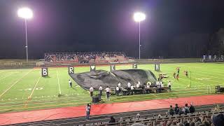 Clarksburg High School Marching Band at MMBA Western Regionals at Linganore on 102624 [upl. by Treblah]