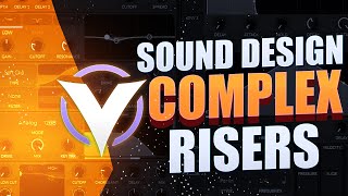 How To Sound Design Complex Risers using Vital [upl. by Kallick]