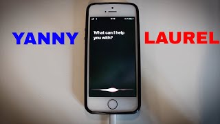 Yanny Laurel  Even Siri Gets Confused [upl. by Eidnarb]