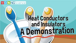 Heat Conductors and Insulators – A Demonstration [upl. by Torto350]