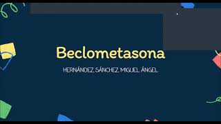 BECLOMETASONA [upl. by Ladew]