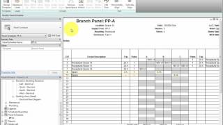 Creating Panel Schedules [upl. by Nnaycnan]