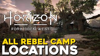 Horizon Forbidden West All Rebel Camp Locations Defeated Asera Trophy Guide [upl. by Giuditta]